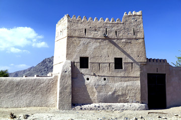 Freiluftmuseum in Old Fujairah, Vereinigte Arabische Emirate, Arabische Halbinsel, Naher Osten