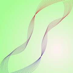 Abstract lines. Abstract background. Vector illustration