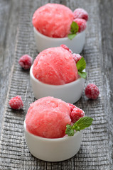 Fruit sorbet