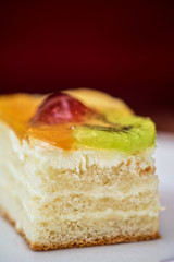 Piece of Fruit cake