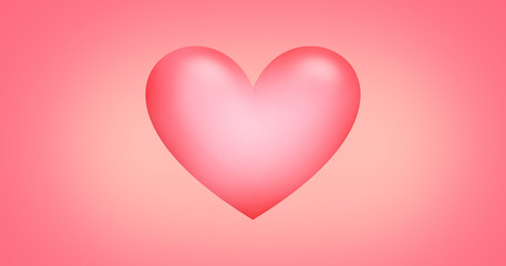 heart lovely 3d render