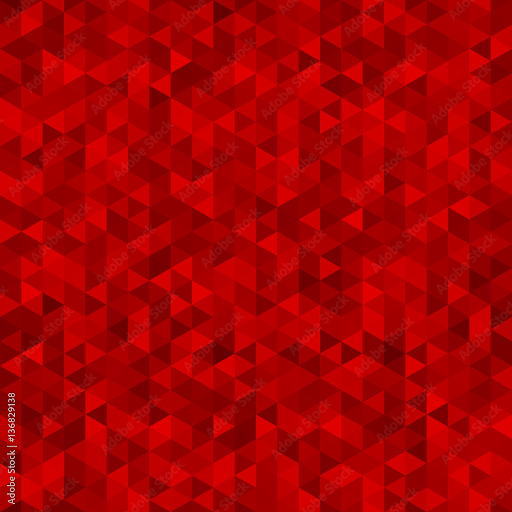 Poster Abstract red colorful vector background