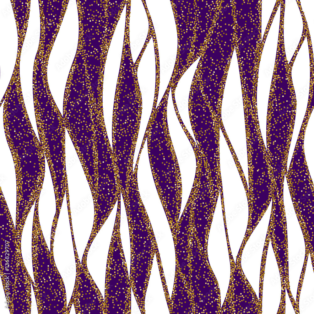 Aufkleber seamless vector wave pattern for textile and decoration.