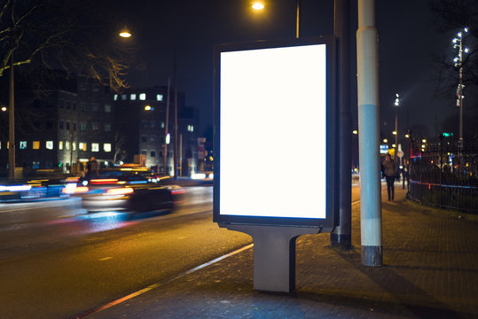 outdoor advertising abri billboard