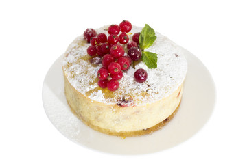 Cake casserole pudding