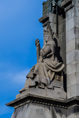 Obraz premium Christopher Columbus Monument (1888). Barcelona, Spain.
