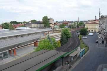 Dworzec kolejowy w Krakowie/Railway station in Cracow, Lesser Poland, Poland