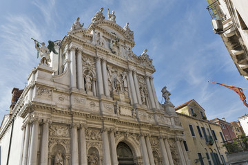 Fototapeta na wymiar Church Santa Maria del Giglio in Venice, Italy.