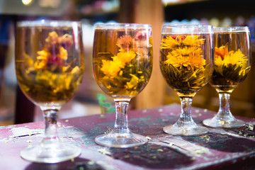 flower tea