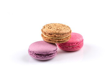 Colorful homemade macaroons