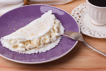 Casabe (bammy, beiju, bob, biju) - flatbread of cassava (tapioca