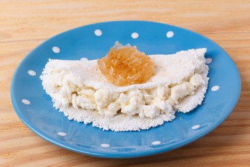 Casabe (bammy, beiju, bob, biju) - flatbread of cassava (tapioca