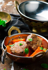 Pork Tenderloin and Sweet Potatoes.