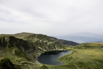 Fototapeta na wymiar Rila mounta lake 