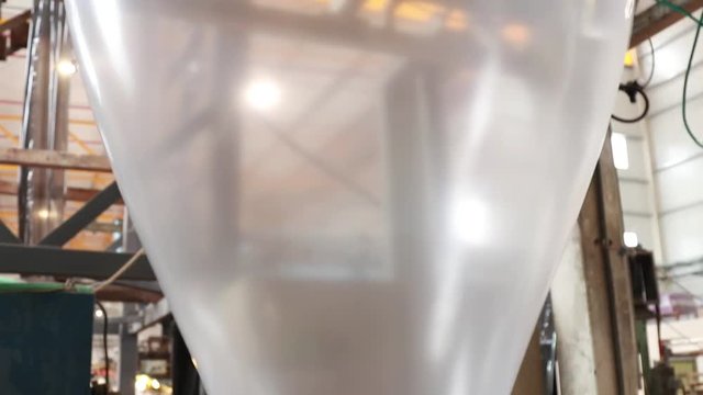 Heating polyethylene plastic