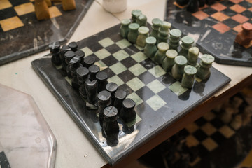Stone chess game
