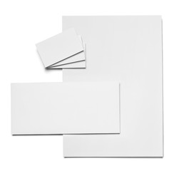 envelope letter card paper template business