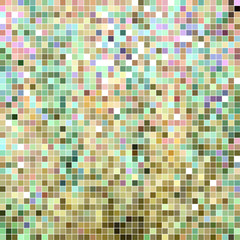 abstract vector square pixel mosaic background
