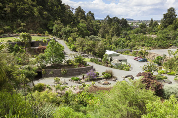 Whangarei Quarry Gardens, Northland, New Zealand.