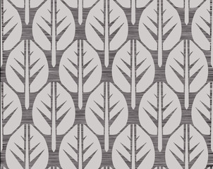 Seamless abstract leaf pattern