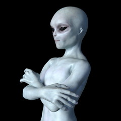 Fototapeta premium 宇宙人