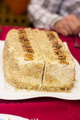 Walnut cake