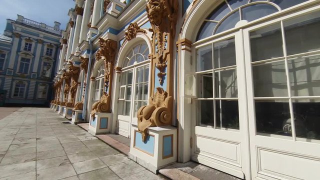 Catherine Palace. Pushkin. Catherine Park. Tsarskoye Selo.