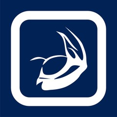 Biceps Flex Arm Vector Icon 