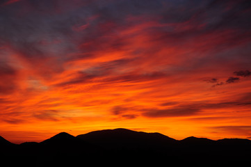 atardecer
