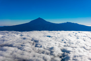 Pico del Teide, Tenerife.  the top of the volcano