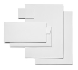 envelope letter card paper template business