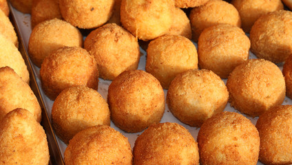 rice balls made with fried rice