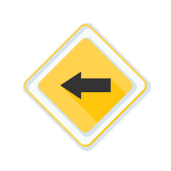 Left Arrow Sign illustration