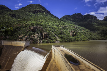 Fototapeta premium the swadini dam near the blyde river