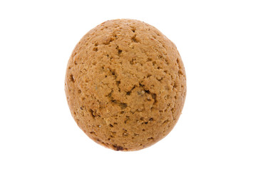 oatmeal cookies on a white background