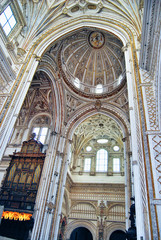 Parte cristiana catedral de cordoba