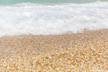 Waves on the beach