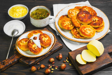 Cottage cheese pancakes