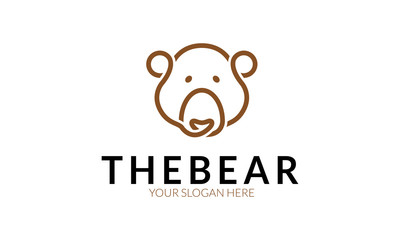Fototapeta premium The Bear Logo