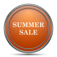 Summer sale icon