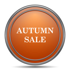 Autumn sale icon