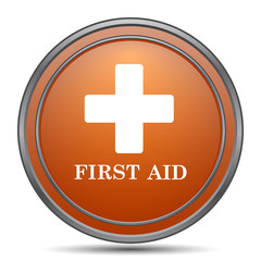 Obraz premium First aid icon