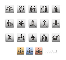Business Planning and Success Icon set - The vector file includes 4 color versions for each icon in different layers.
