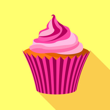 Maffin icon, flat style