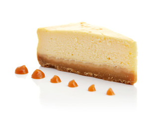 Slice of cheesecake 