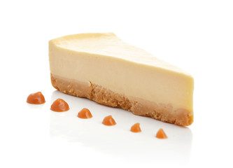 Slice of cheesecake