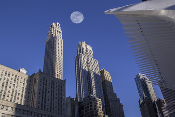 Fototapeta premium New York Manhattan Skyscrapers