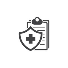 Medical Insurance Icon.Isolated Illustration.