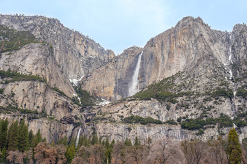 Fototapeta na wymiar Yosemite Winter 