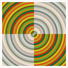 Obraz premium Vector and colorized target with transparency